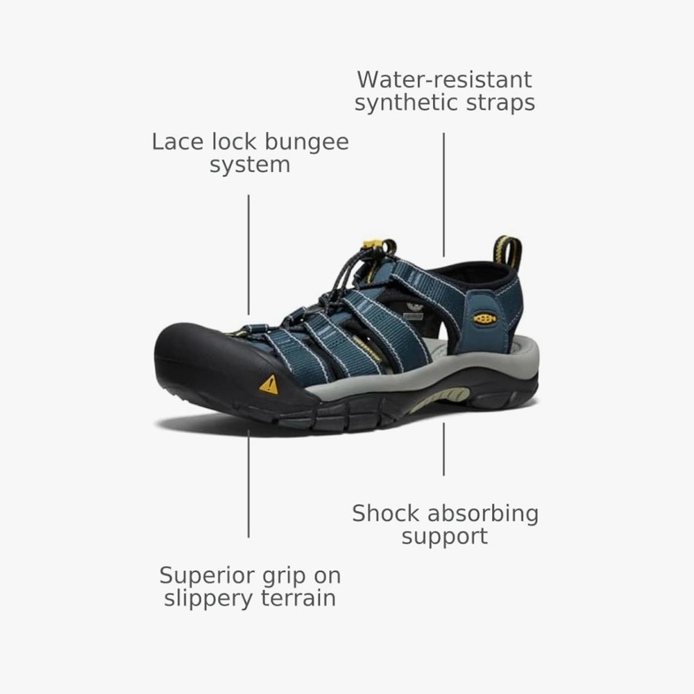 Men’s Keen Newport H2 Hiking Sandals - Picture 11 of 16